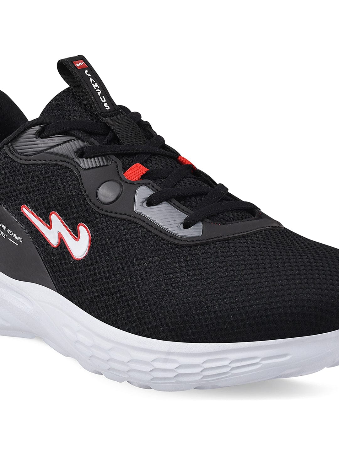 CAMP SMART Black Men's Running Shoes - Image 5