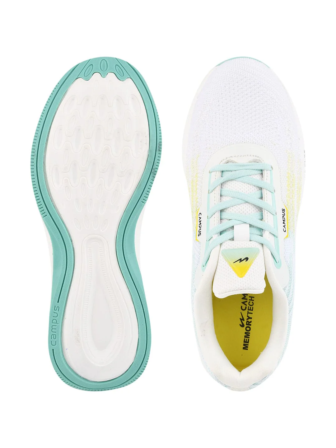 CAMP-SMILE Off White Women's Running Shoes - Image 5