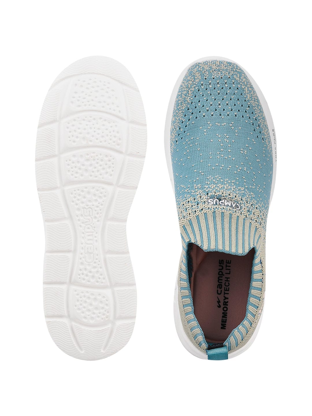 CAMP-SPINDA Blue Women's Slip-ons - Image 5