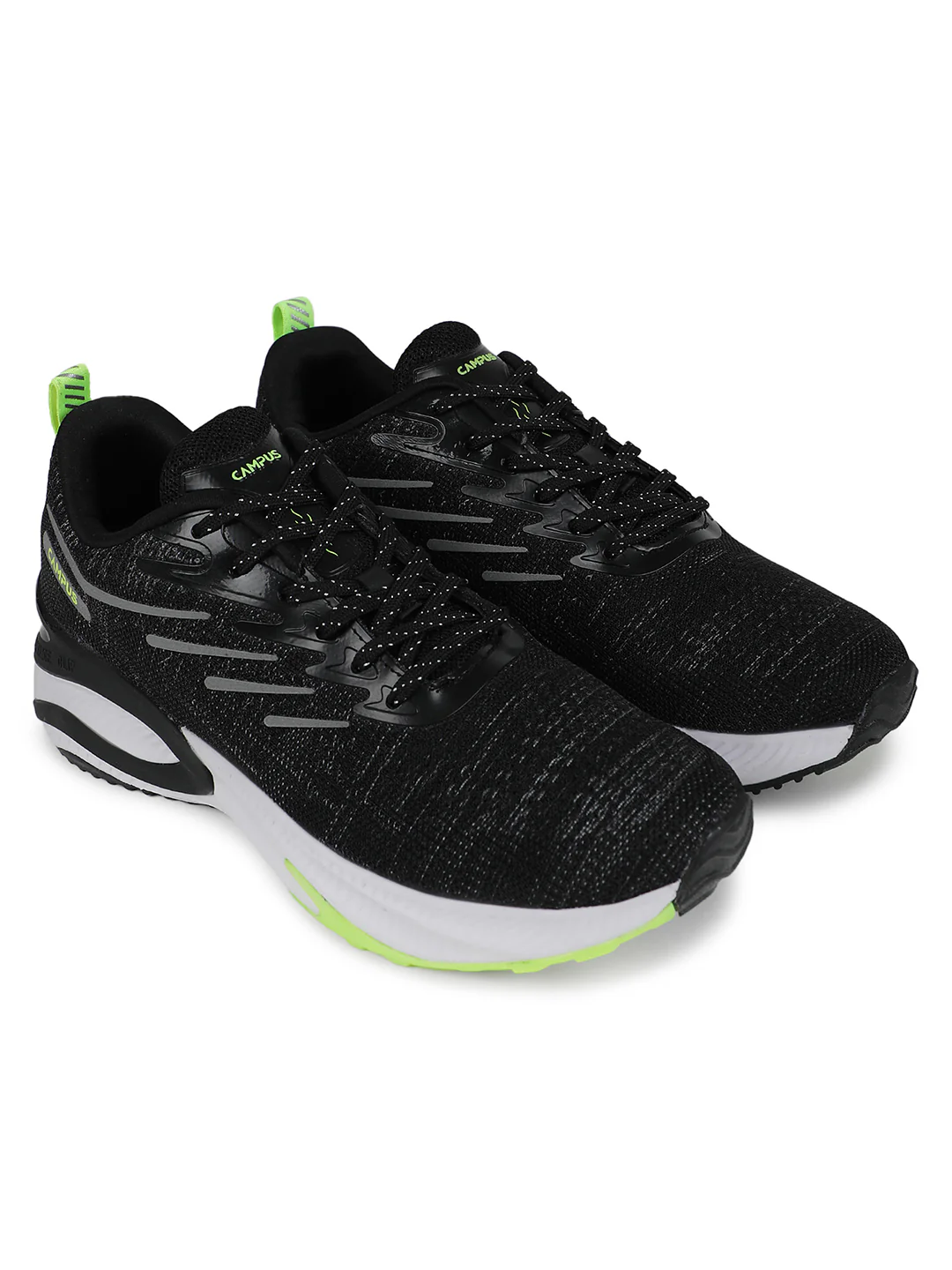 CAMP-SPUNKY Black Men's Running Shoes - Image 4