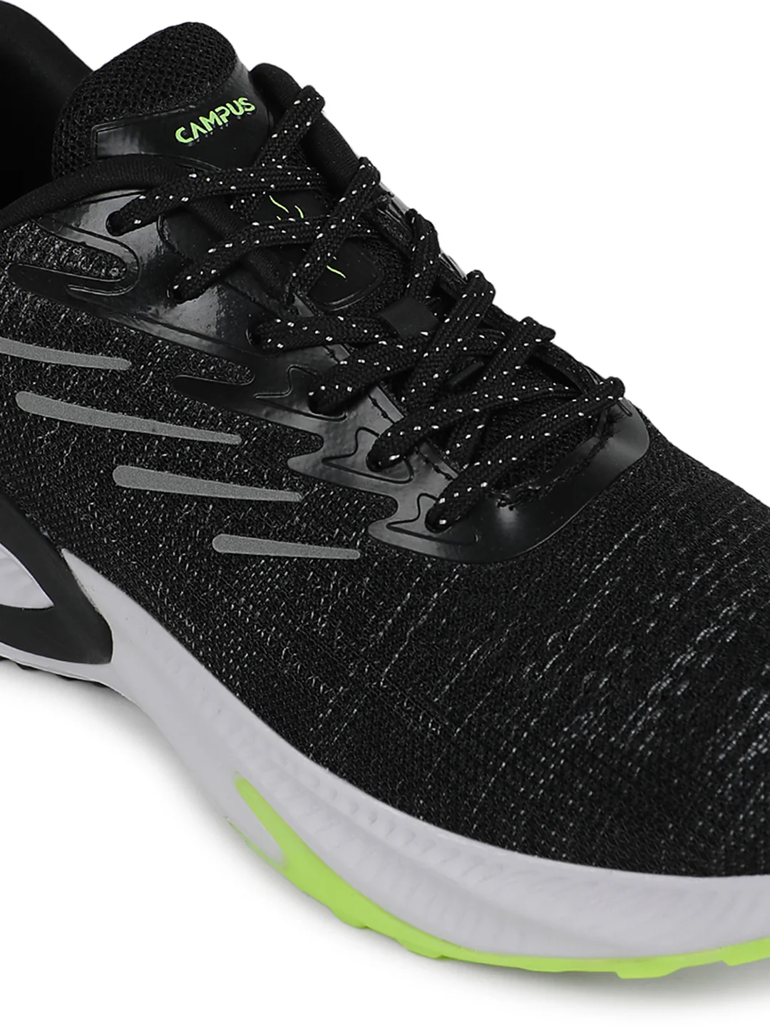 CAMP-SPUNKY Black Men's Running Shoes - Image 7