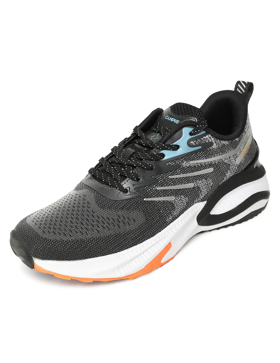 CAMP-SPUNKY Black Men's Running Shoes - Image 6