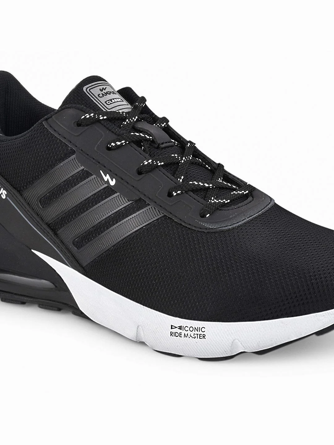CAMP STAR Black Men's Running Shoes - Image 4