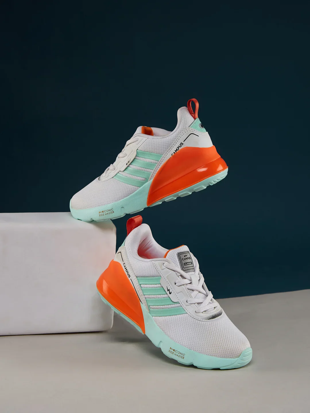 CAMP STAR KIDS White Kids Running Shoes