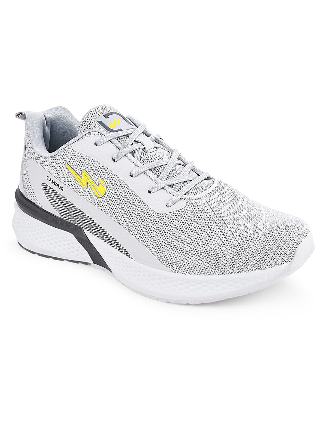 CAMP-STARDOM Grey Men's Running Shoes - Image 2