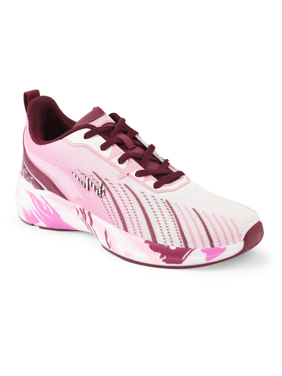 CAMP STREAK Pink Women's Running Shoes - Image 2