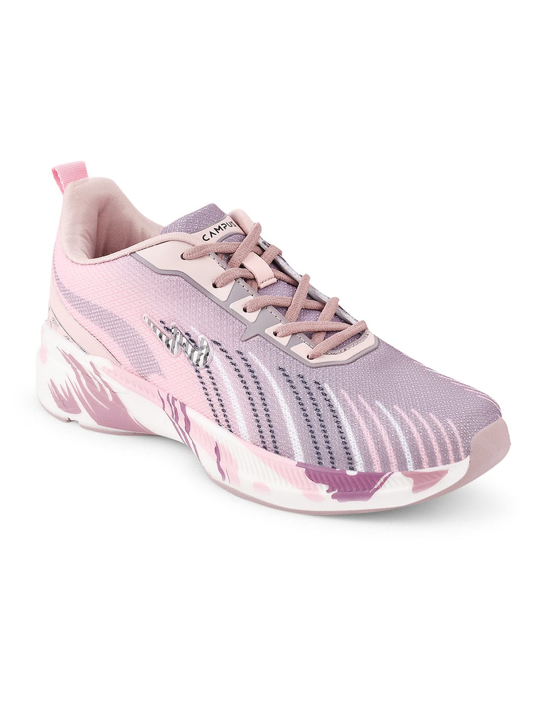 CAMP STREAK Pink Women's Running Shoes - Image 2