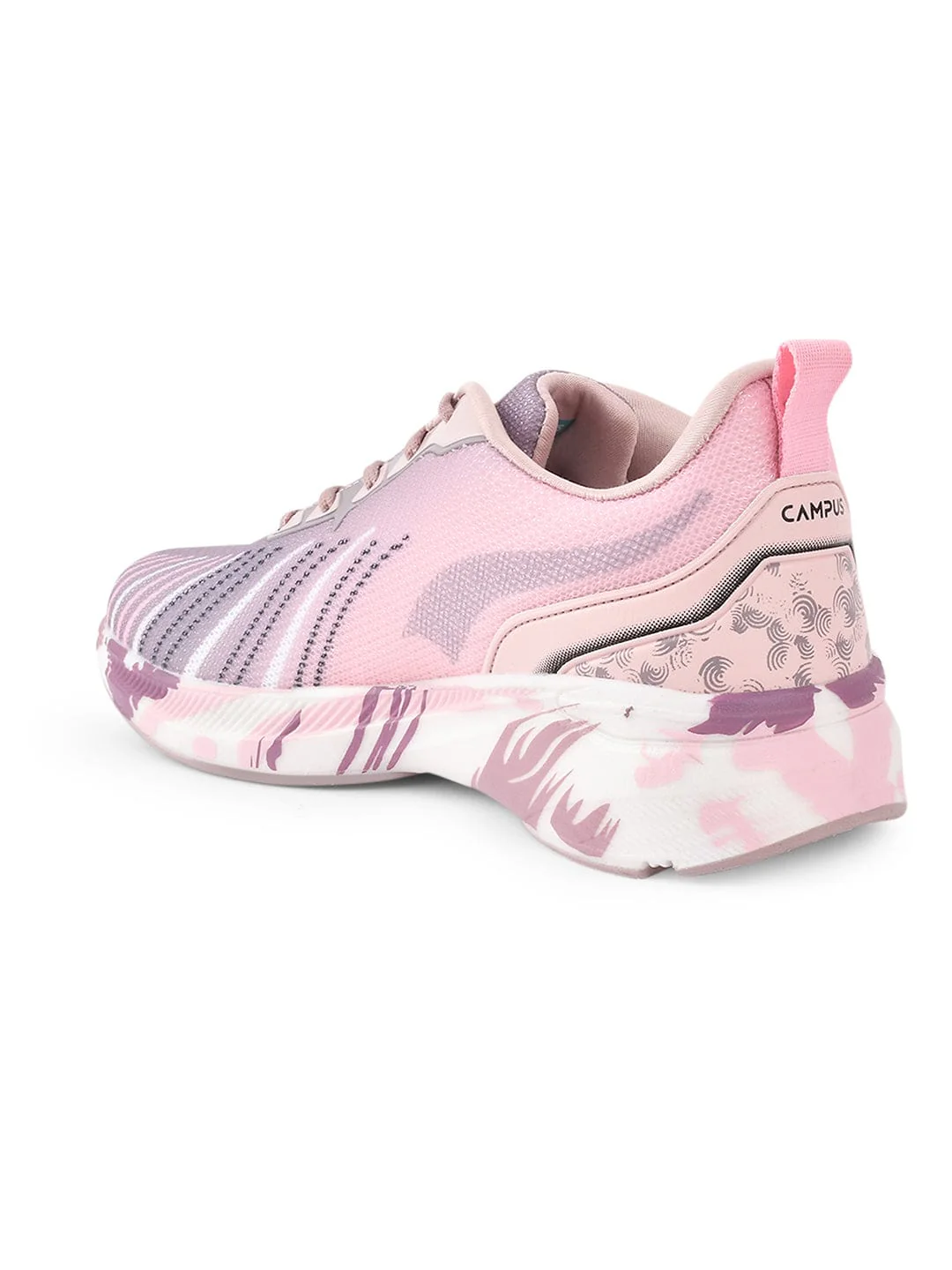 CAMP STREAK Pink Women's Running Shoes - Image 3