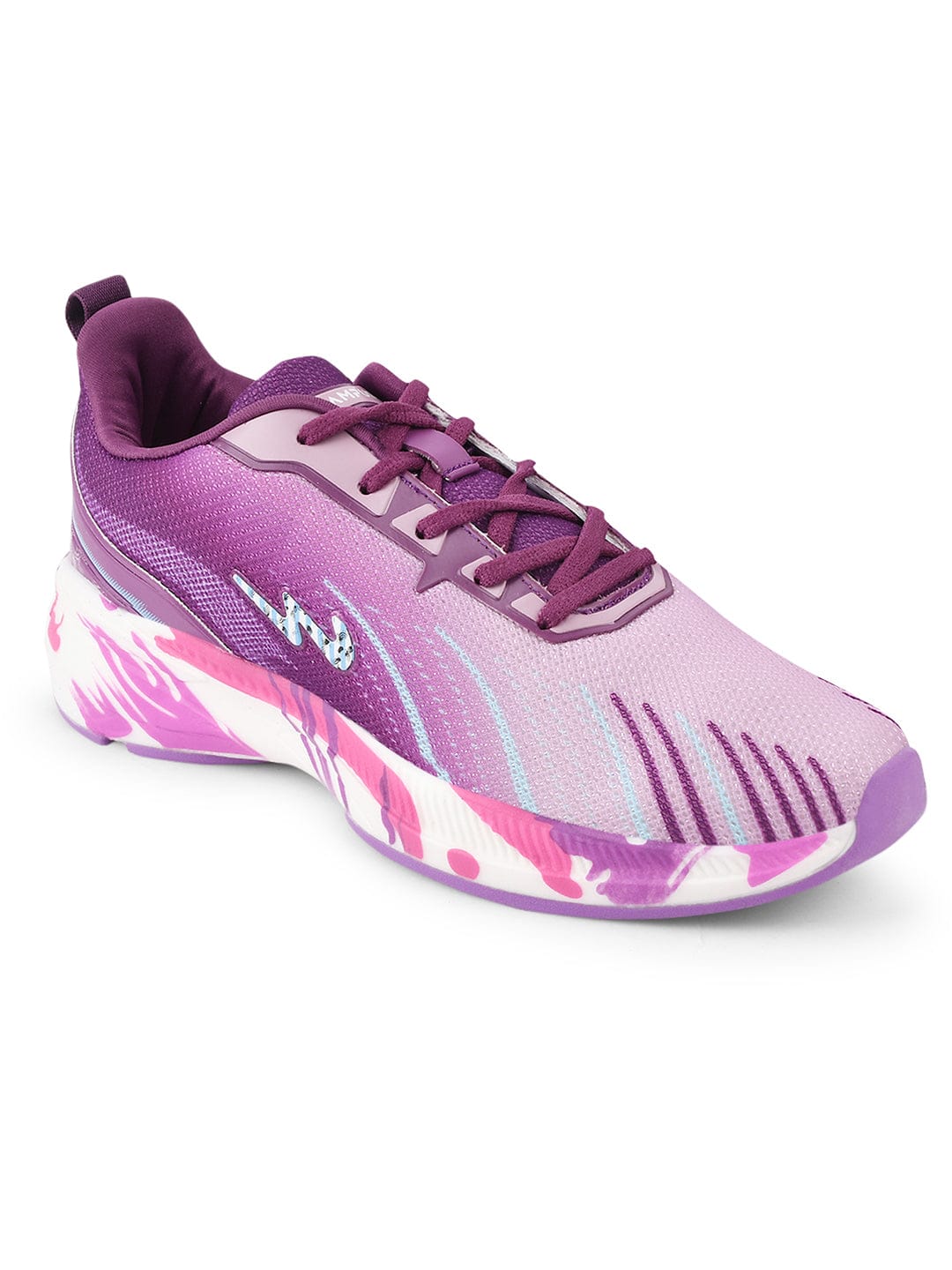 CAMP STREAK Purple Women's Running Shoes - Image 2