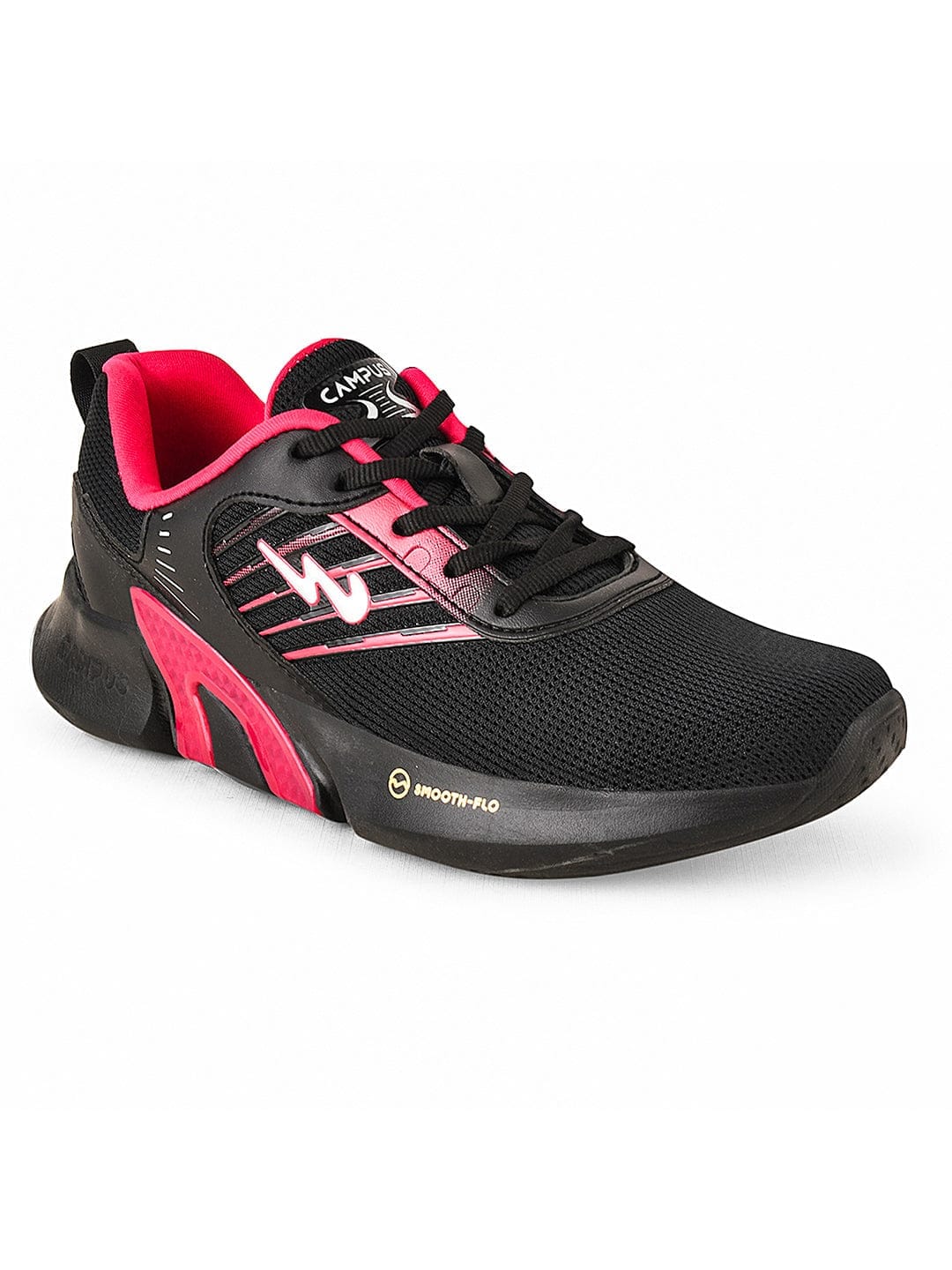 CAMP SUNSET Black Women's Sneakers - Image 2
