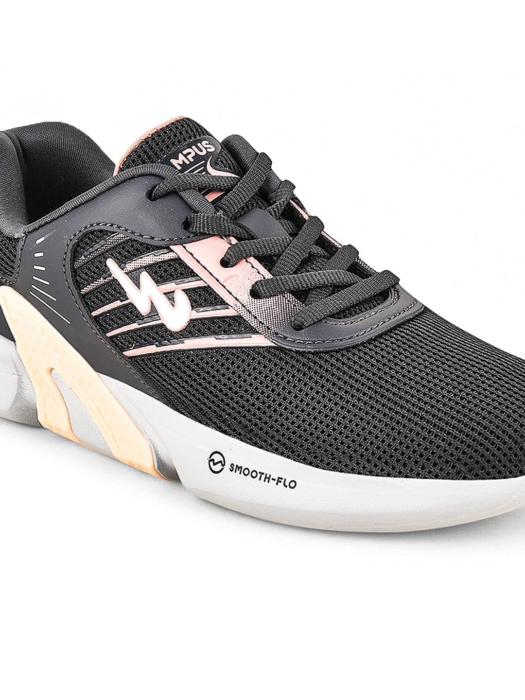 CAMP SUNSET Grey Women's Sneakers - Image 4