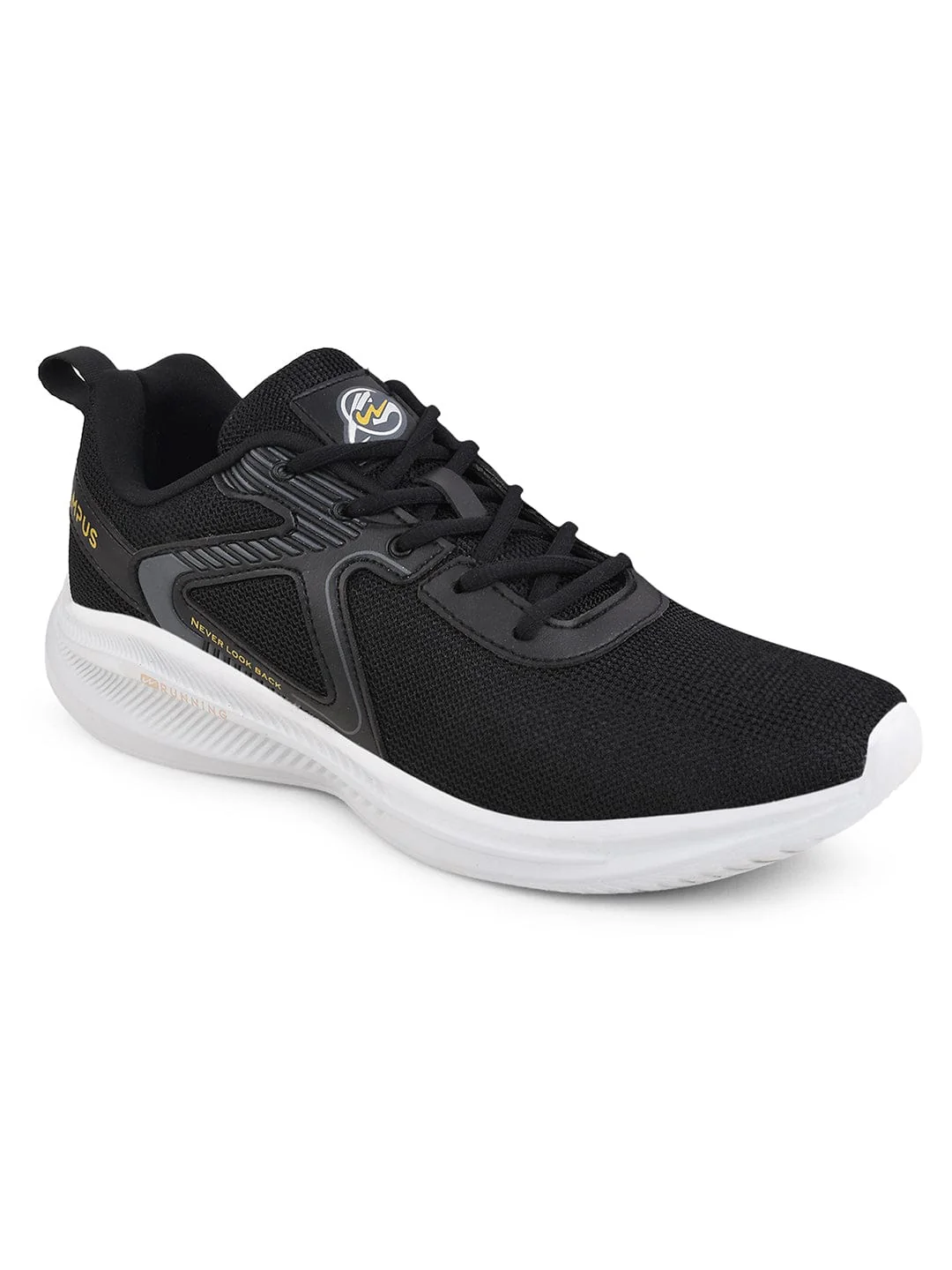 CAMP THIAGO Black Men's Running Shoes - Image 2