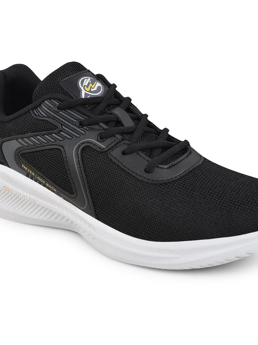 CAMP THIAGO Black Men's Running Shoes - Image 5