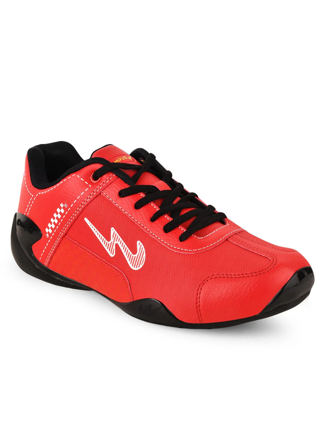 CAMP TORQUE Red Men's Sneakers - Image 2