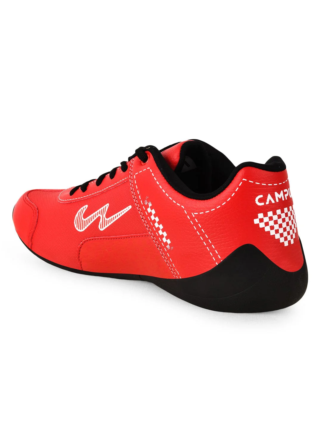 CAMP TORQUE Red Men's Sneakers - Image 3