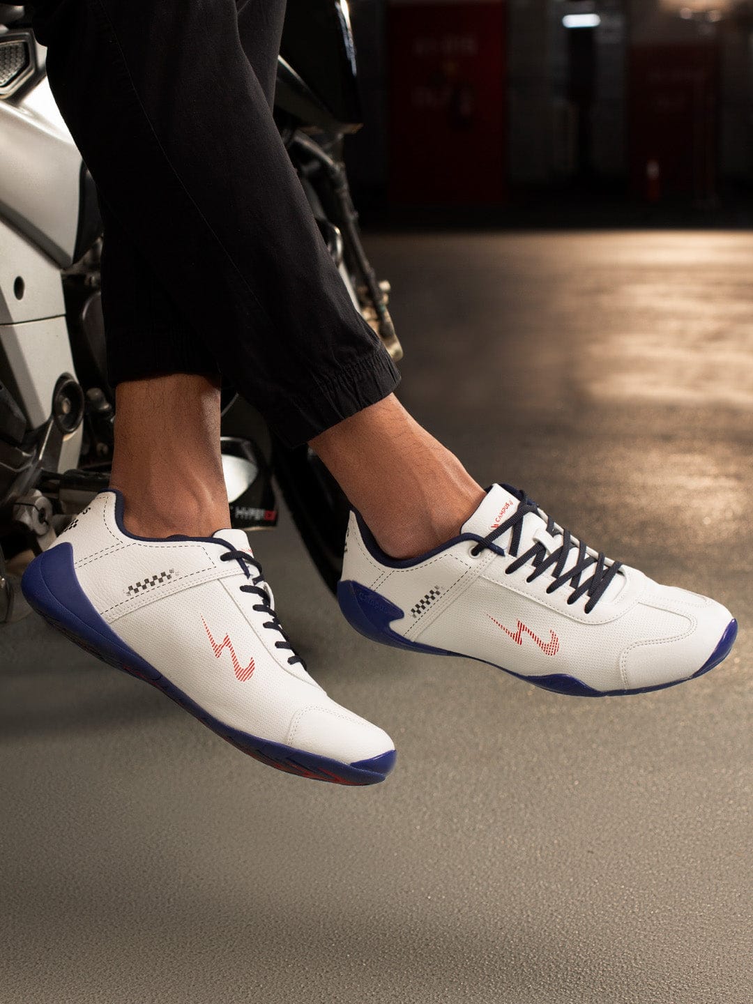 CAMP TURBO White Men's Sneakers - Image 5