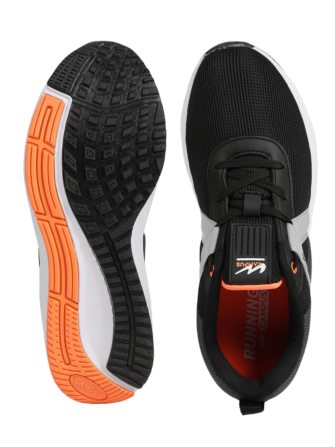 CAMP TWIST Black Men's Running Shoes - Image 4