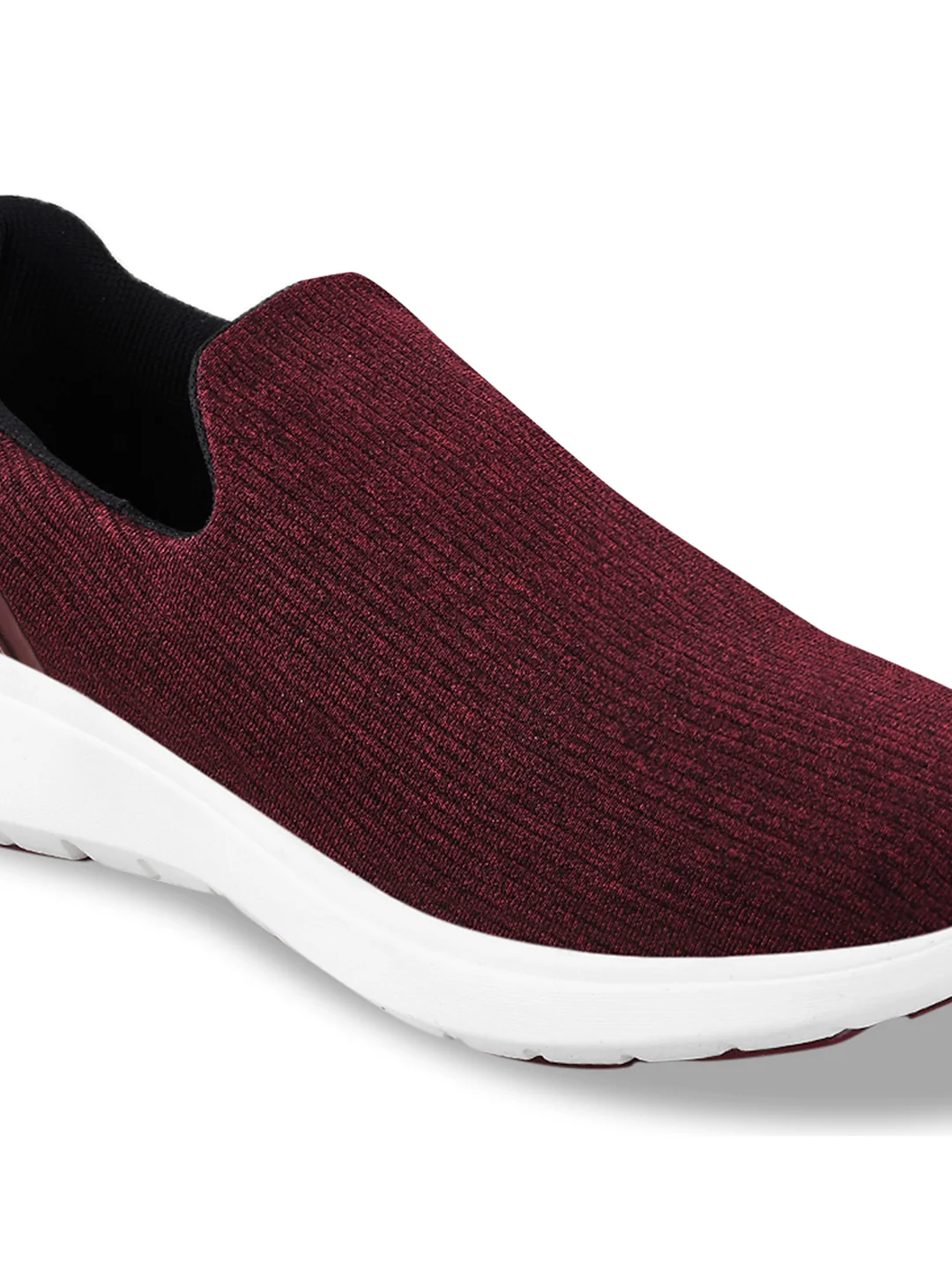 CAMP WAY Maroon Men's Walking Shoes - Image 4