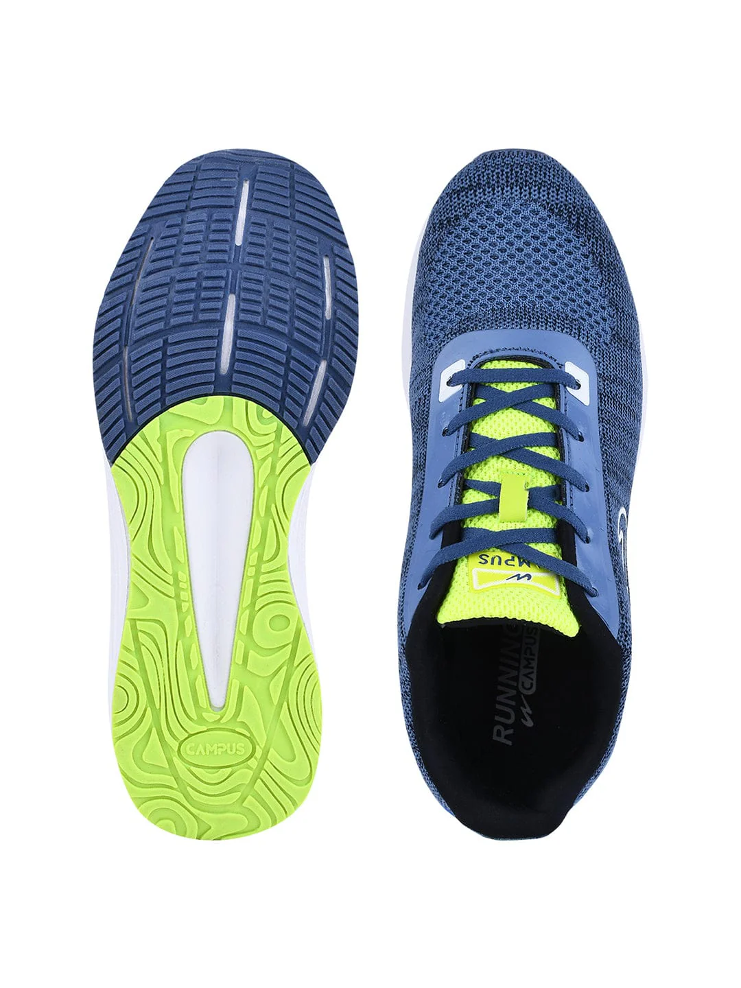 CAMP ZANE Blue Men's Running Shoes - Image 4