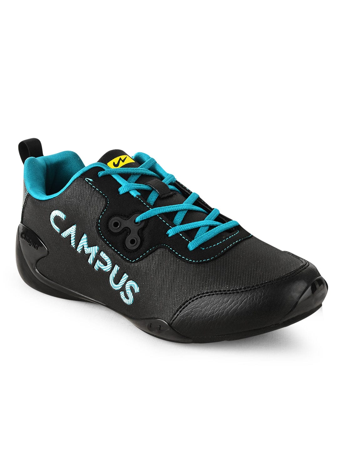 CAMP ZYLON Black Men's Sneakers - Image 2