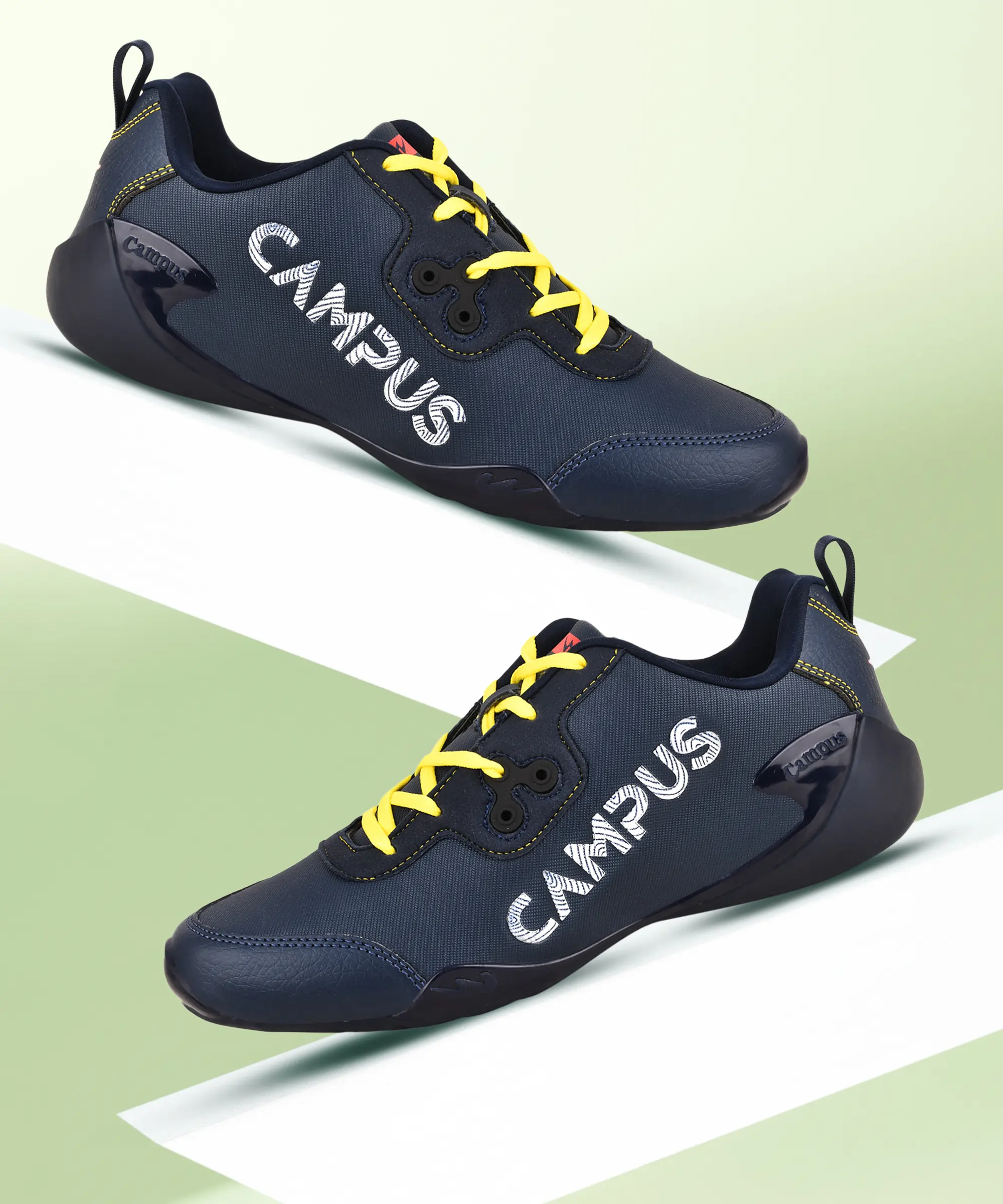 CAMP ZYLON Blue Men's Sneakers - Image 5