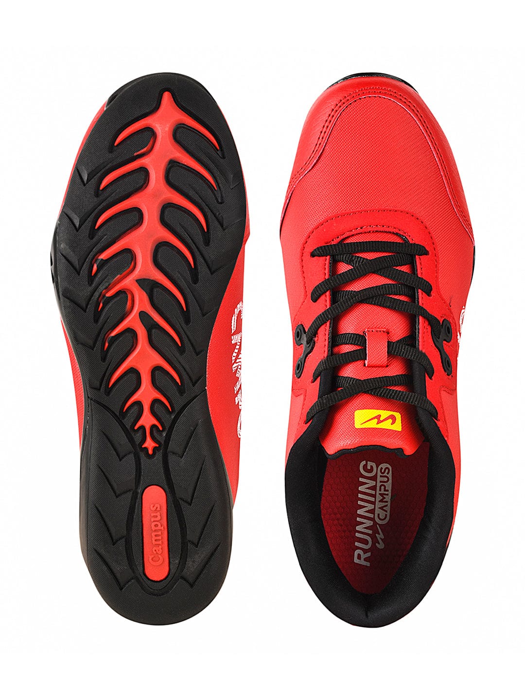 CAMP ZYLON Red Men's Sneakers - Image 4