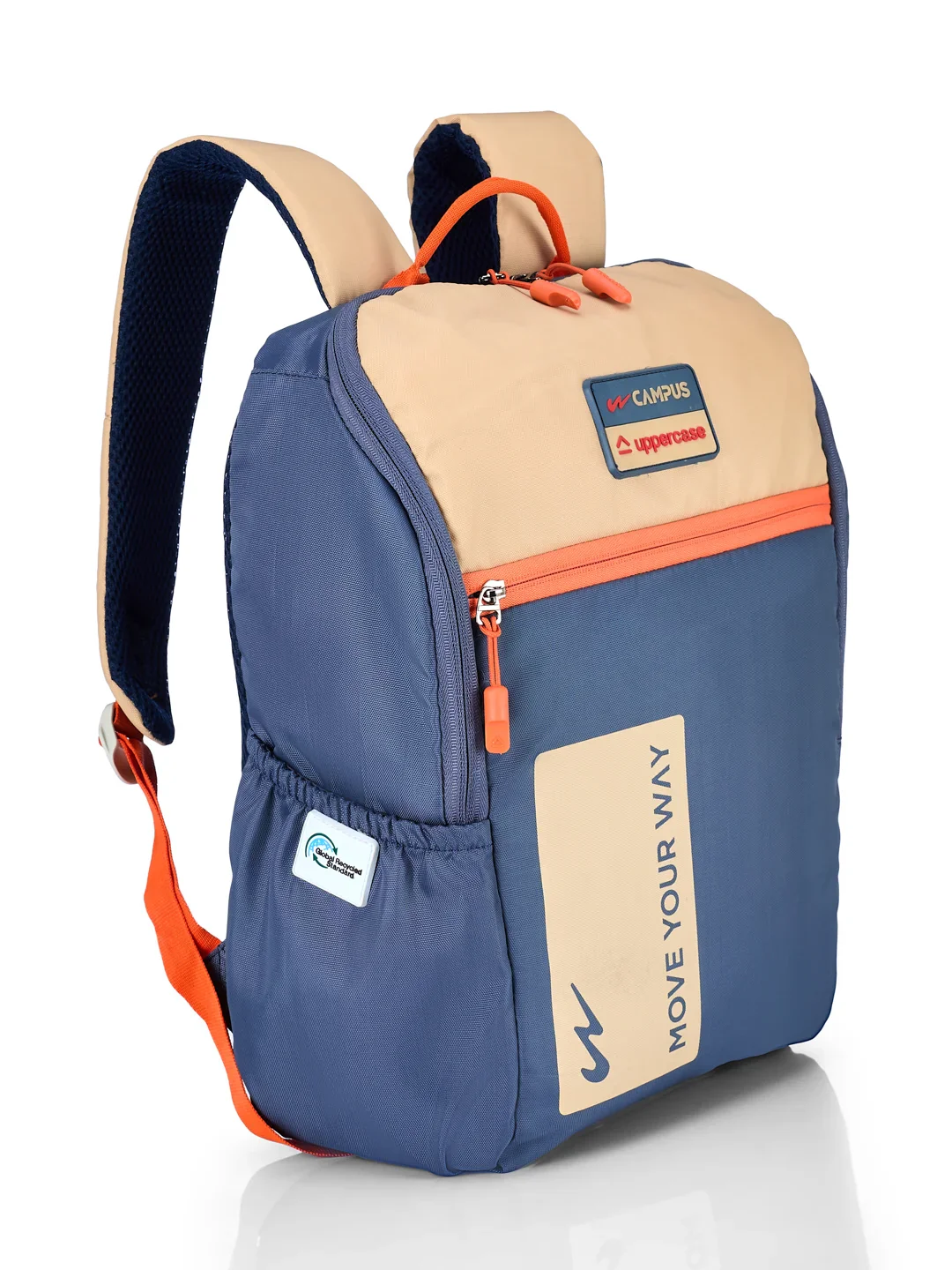 Campus 02 Blue Backpack - Image 4