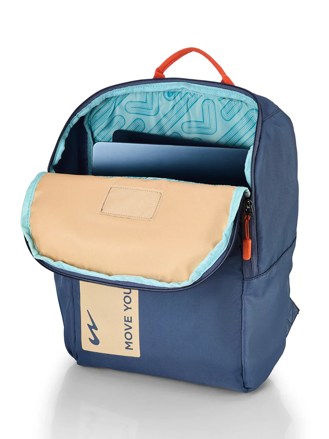 Campus 02 Blue Backpack - Image 8
