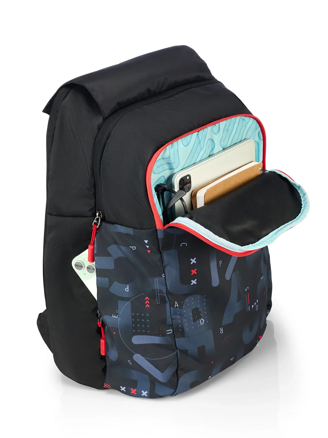 Campus 03 Black Backpack - Image 7