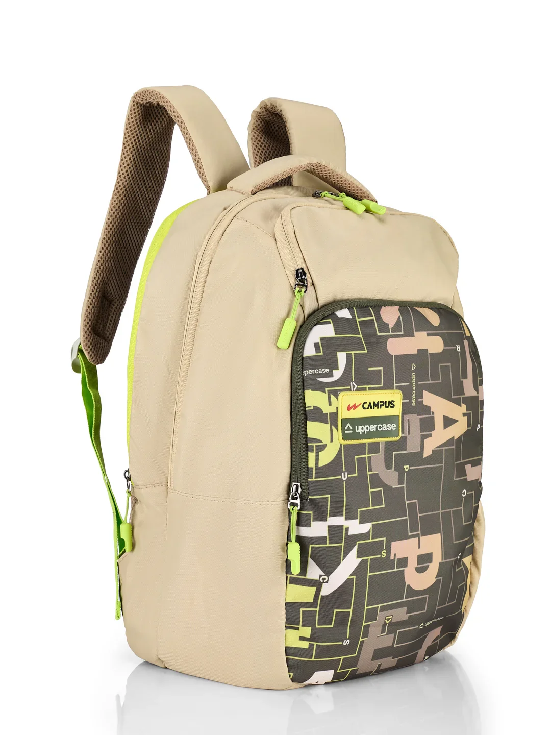Campus 04 Beige Backpack - Image 4