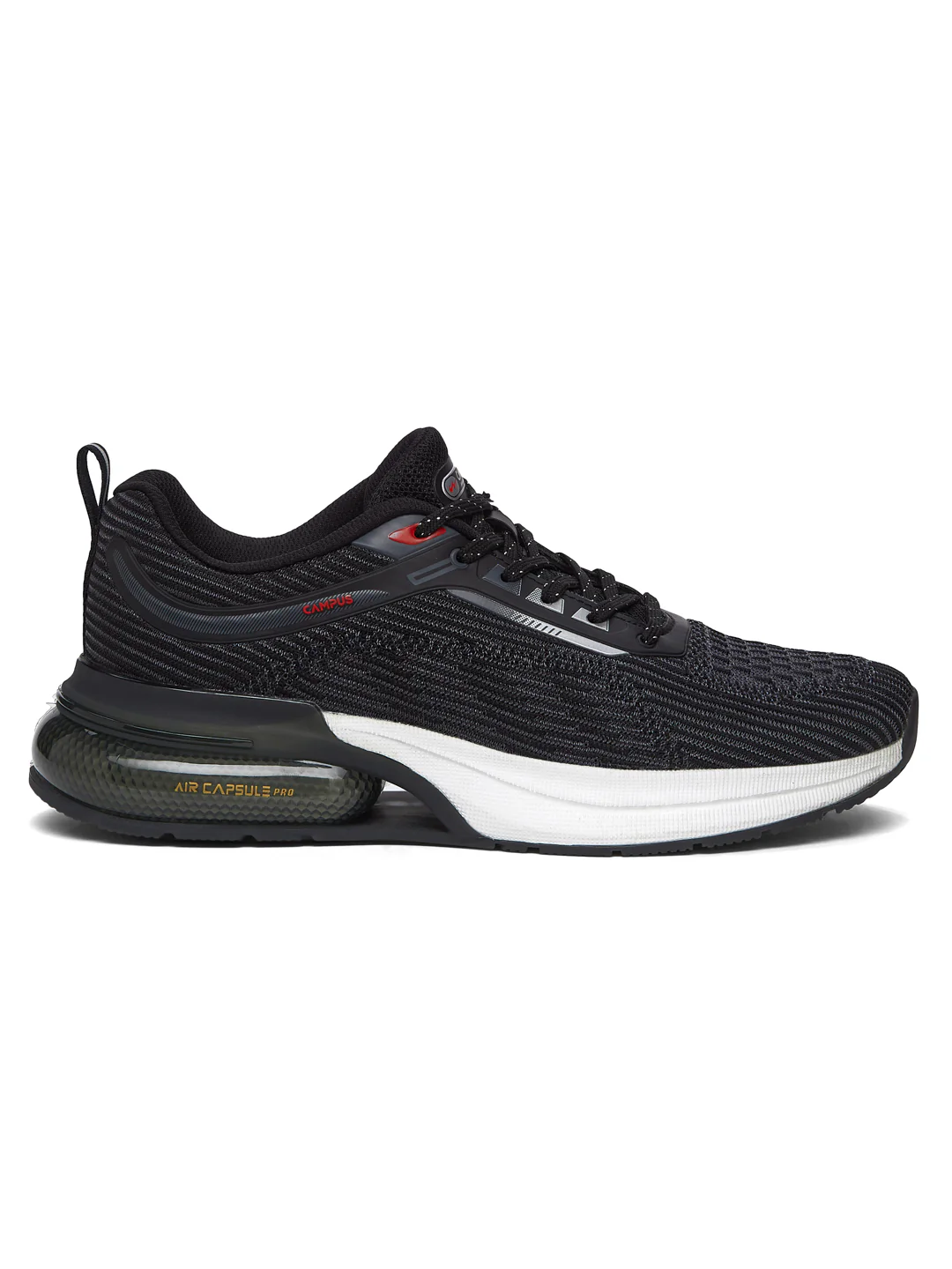 CANVA Black Men's Running Shoes - Image 2