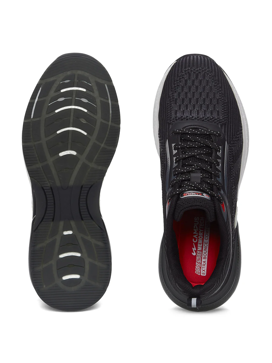 CANVA Black Men's Running Shoes - Image 5