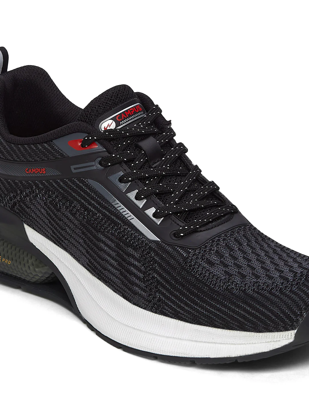 CANVA Black Men's Running Shoes - Image 7