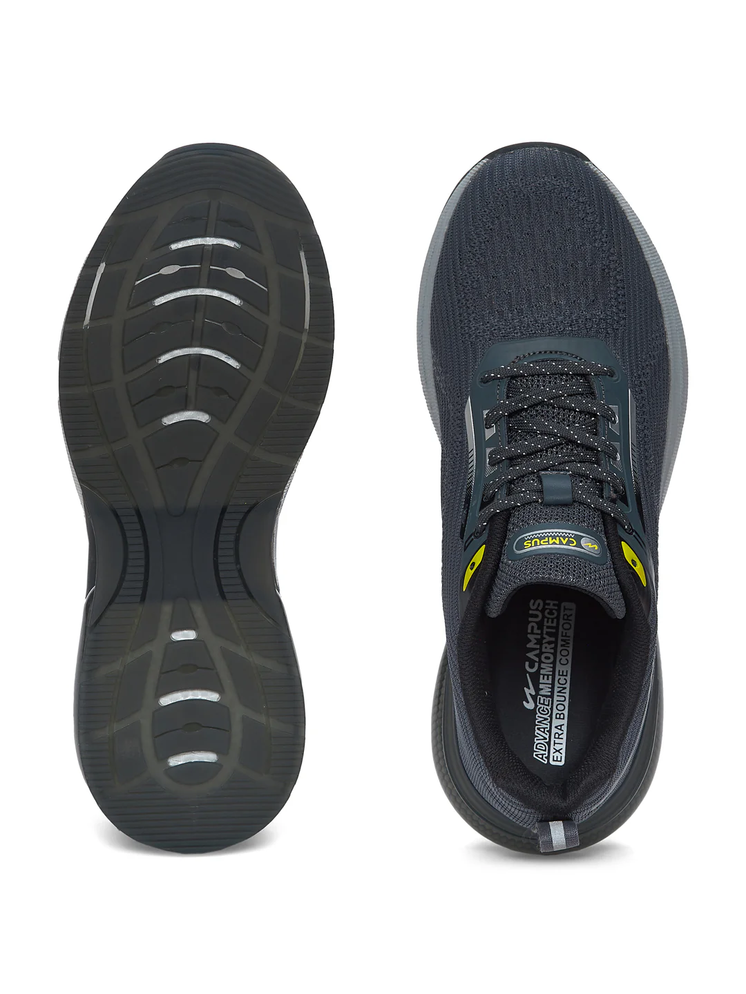 CANVA Grey Men's Running Shoes - Image 5
