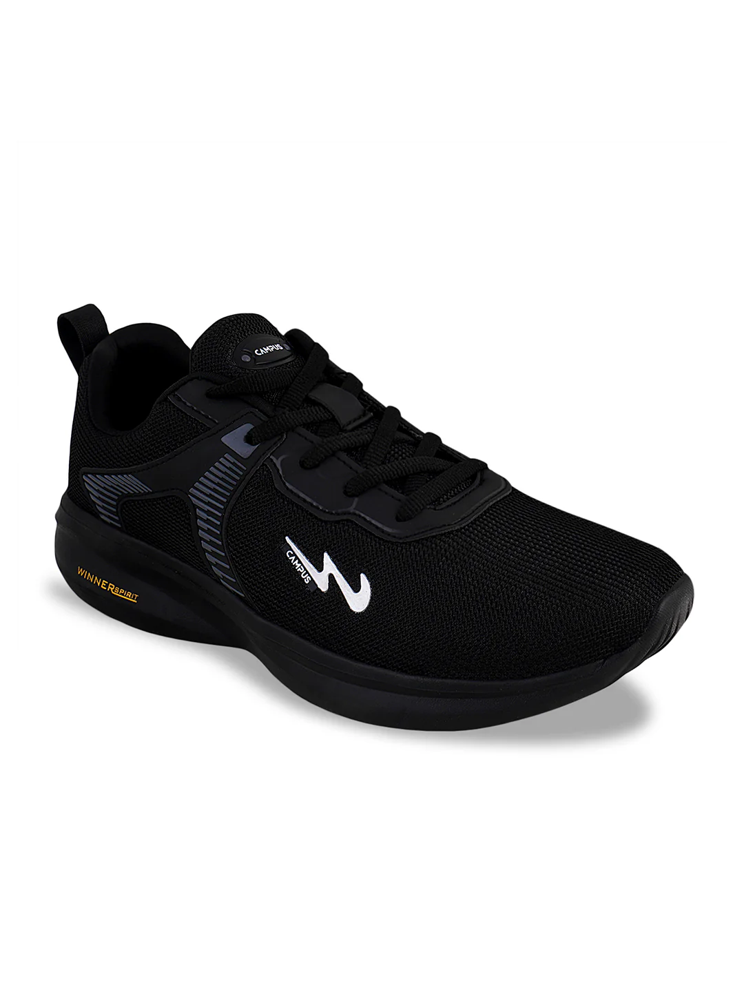 CARLO Black Men's Running Shoes - Image 2
