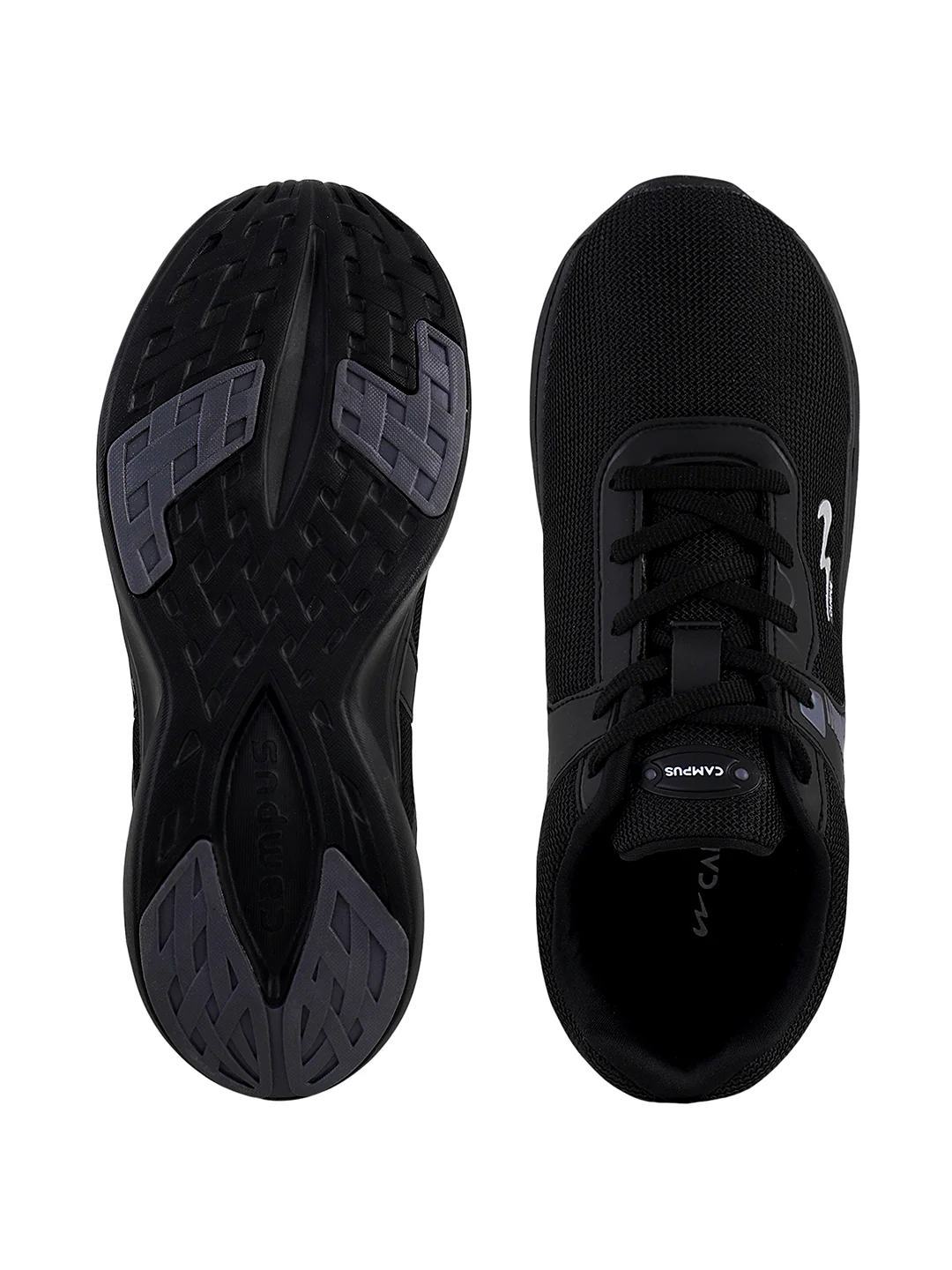 CARLO Black Men's Running Shoes - Image 4