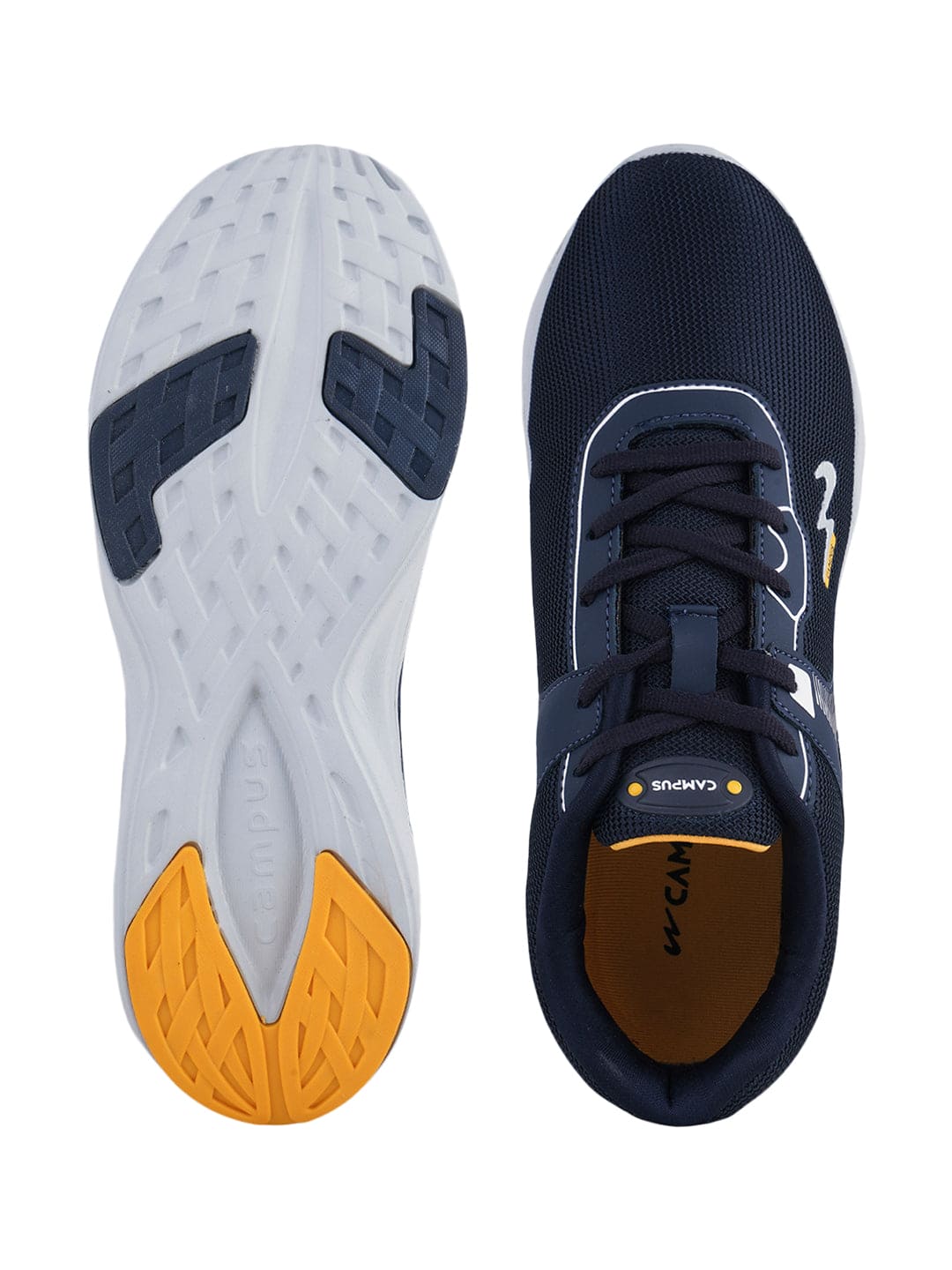 CARLO Navy Men's Running Shoes - Image 4