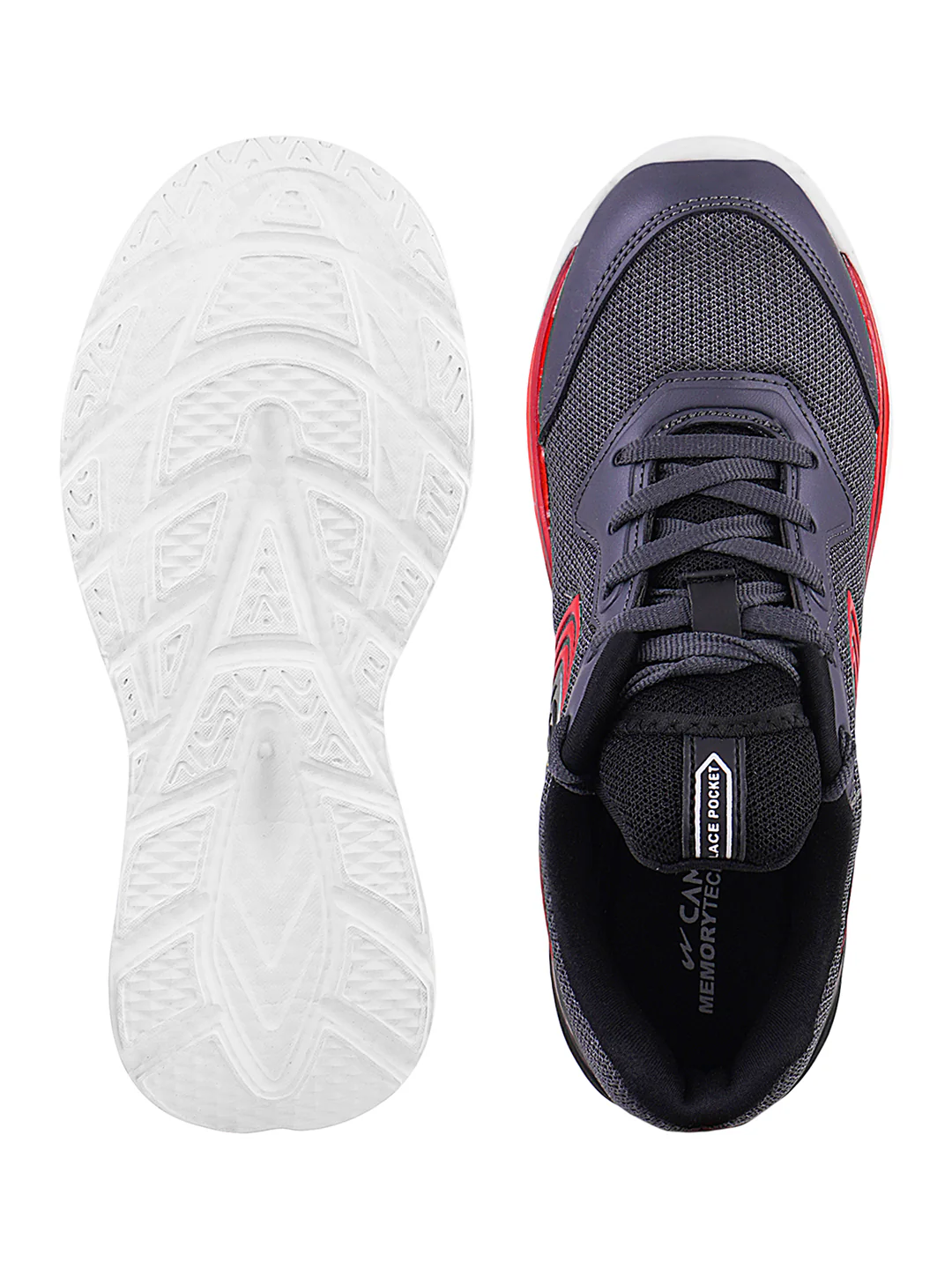 CART Grey Child Sports Shoes - Image 5
