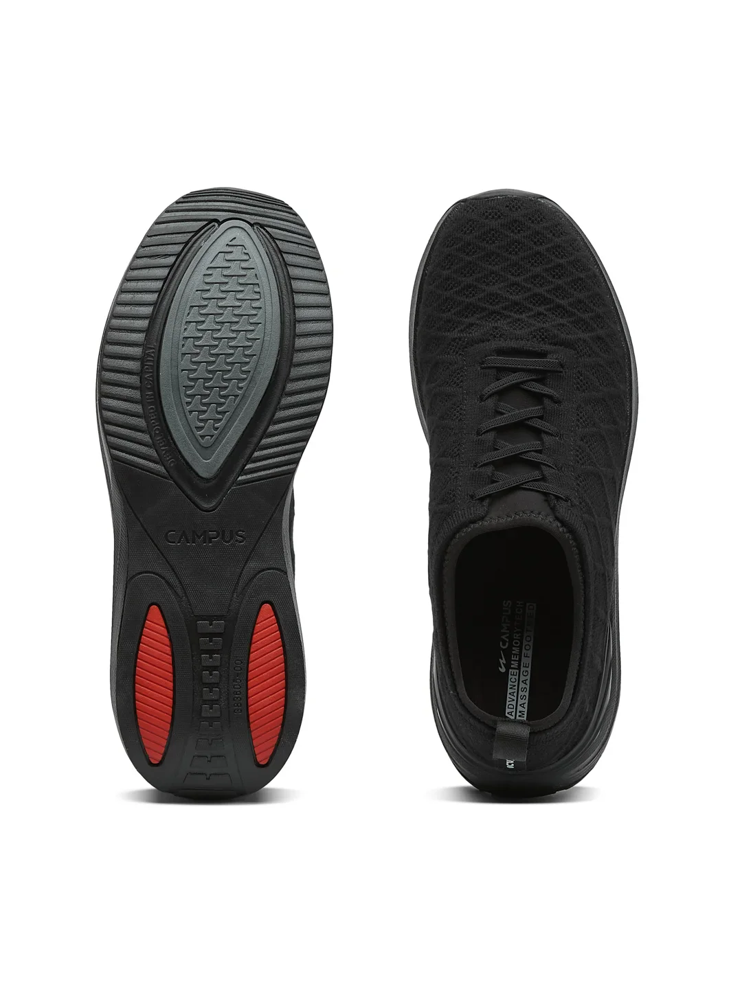 CASA Black Men's Walking Shoes - Image 5