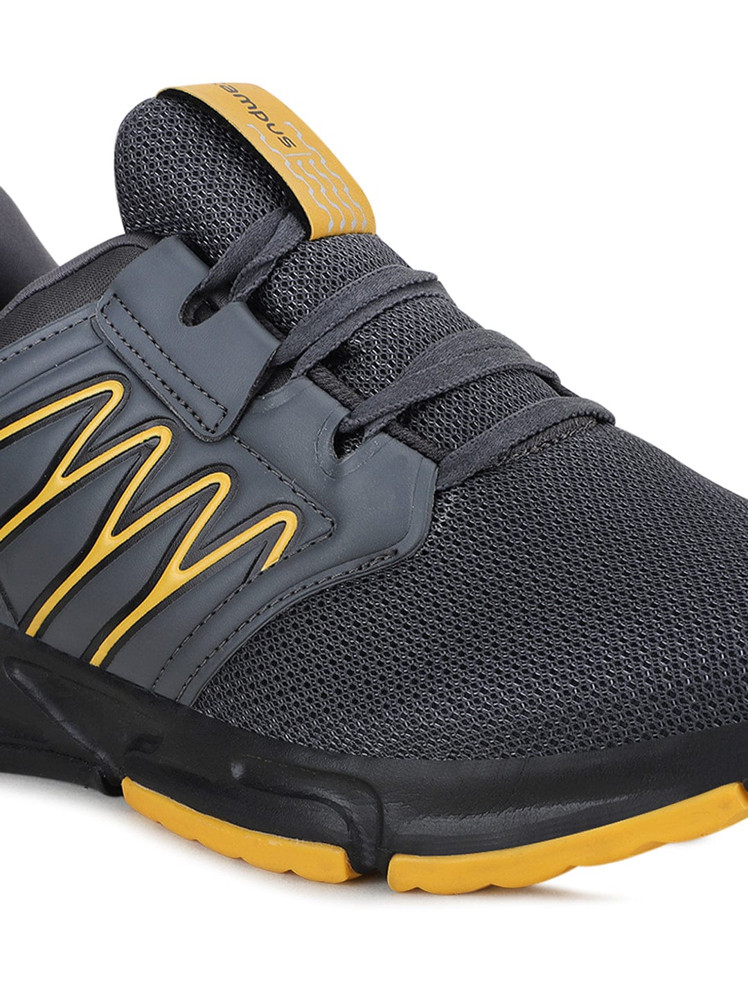 CASSIDY Grey Men's Running Shoes - Image 5
