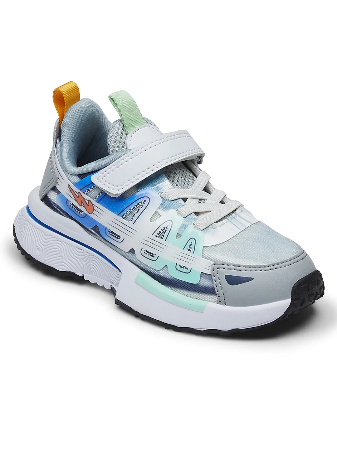 CD-105-KIDS Grey Kids Sneakers - Image 3