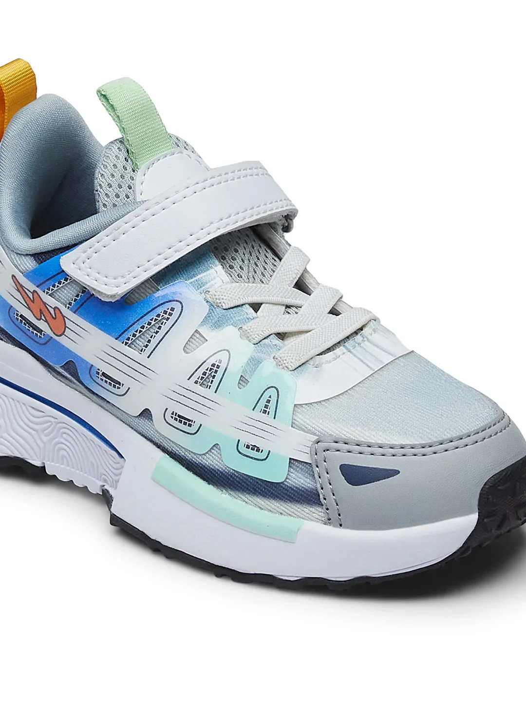 CD-105-KIDS Grey Kids Sneakers - Image 7