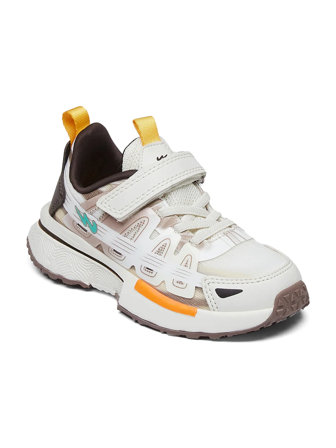 CD-105-KIDS White Kids Sneakers - Image 3
