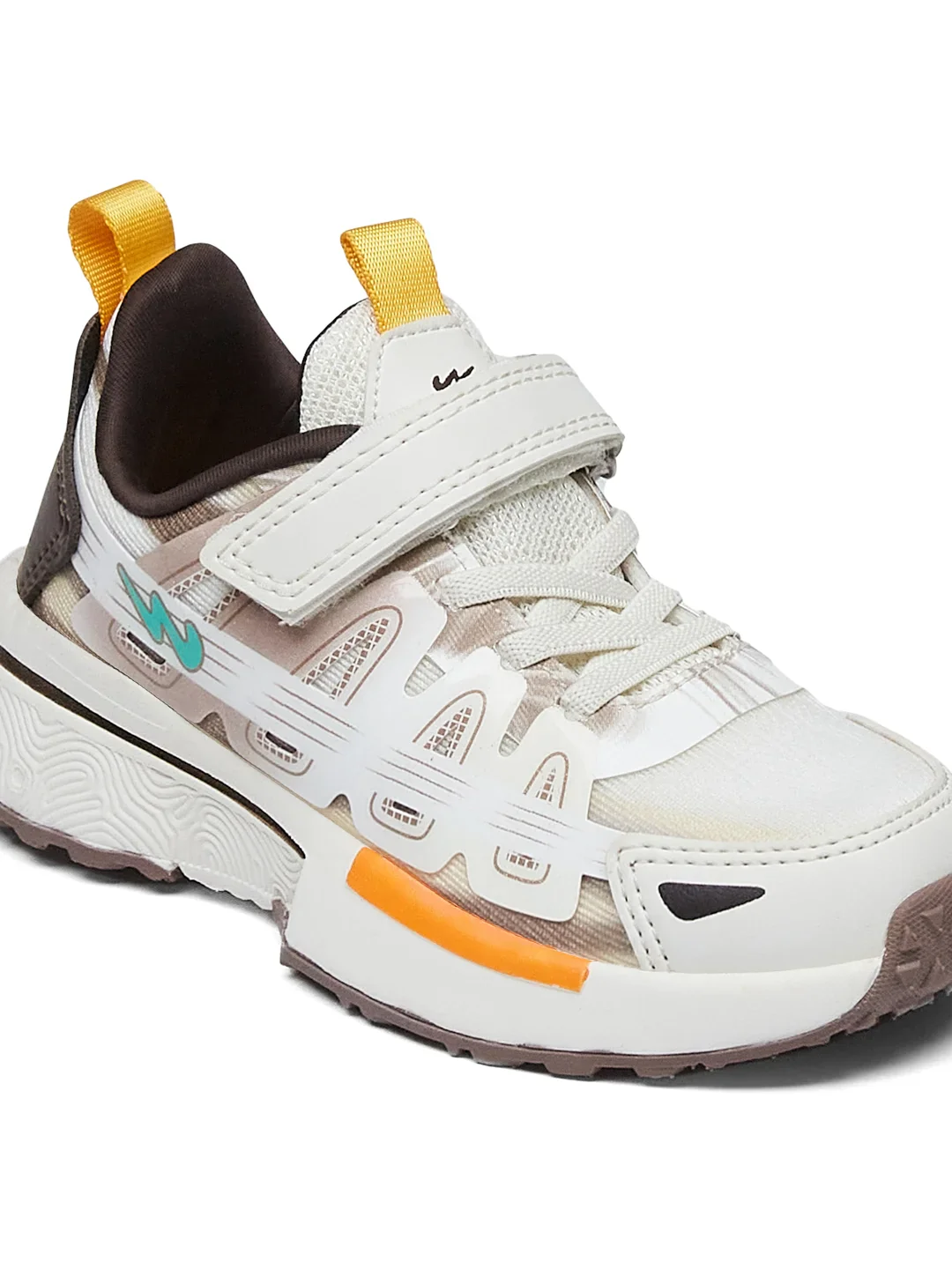 CD-105-KIDS White Kids Sneakers - Image 7