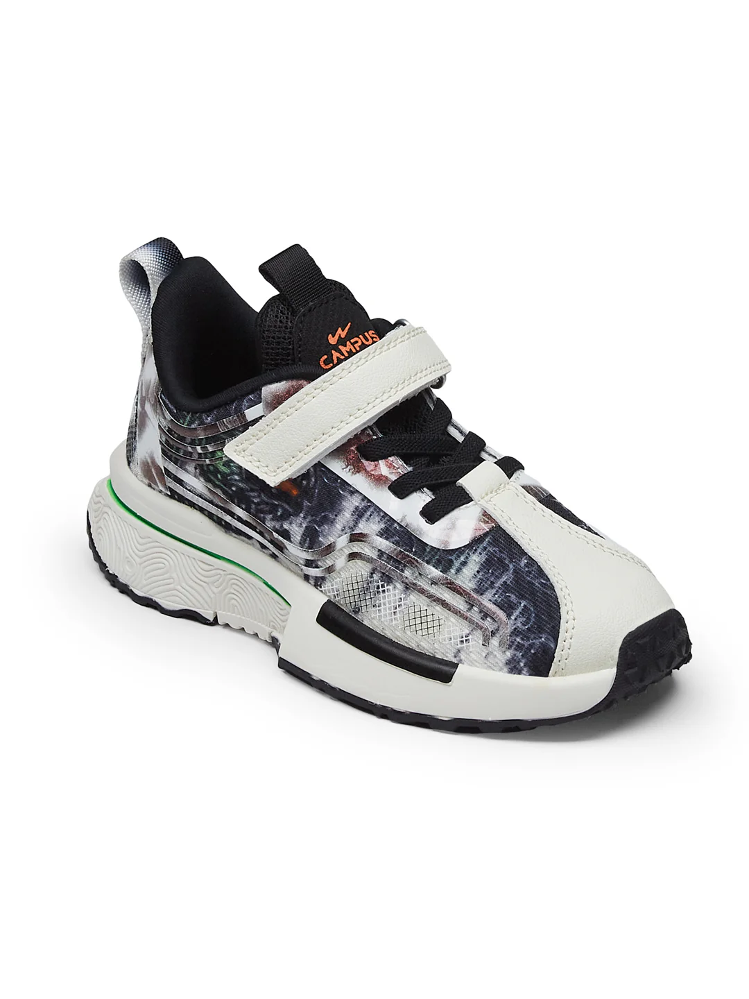 CD-107-KIDS White Kids Sneakers - Image 3