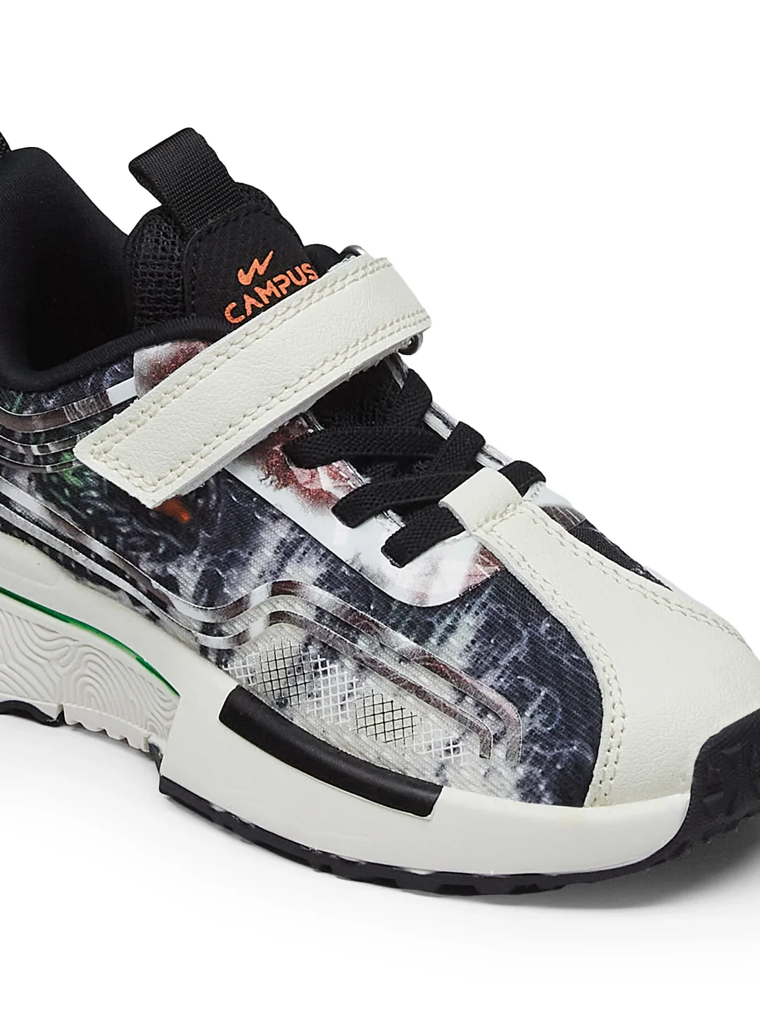 CD-107-KIDS White Kids Sneakers - Image 7