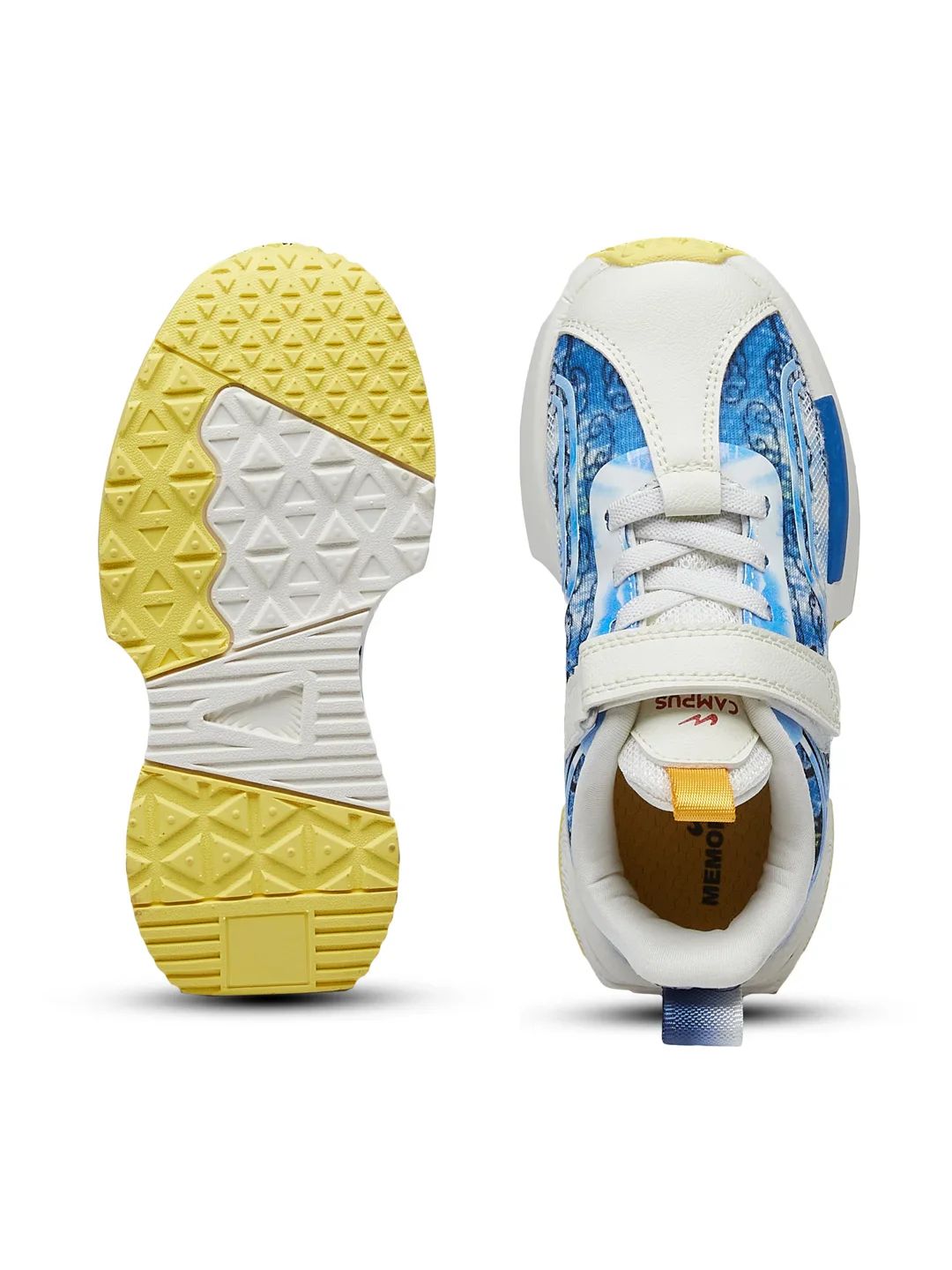 CD-107-KIDS White Kids Sneakers - Image 5