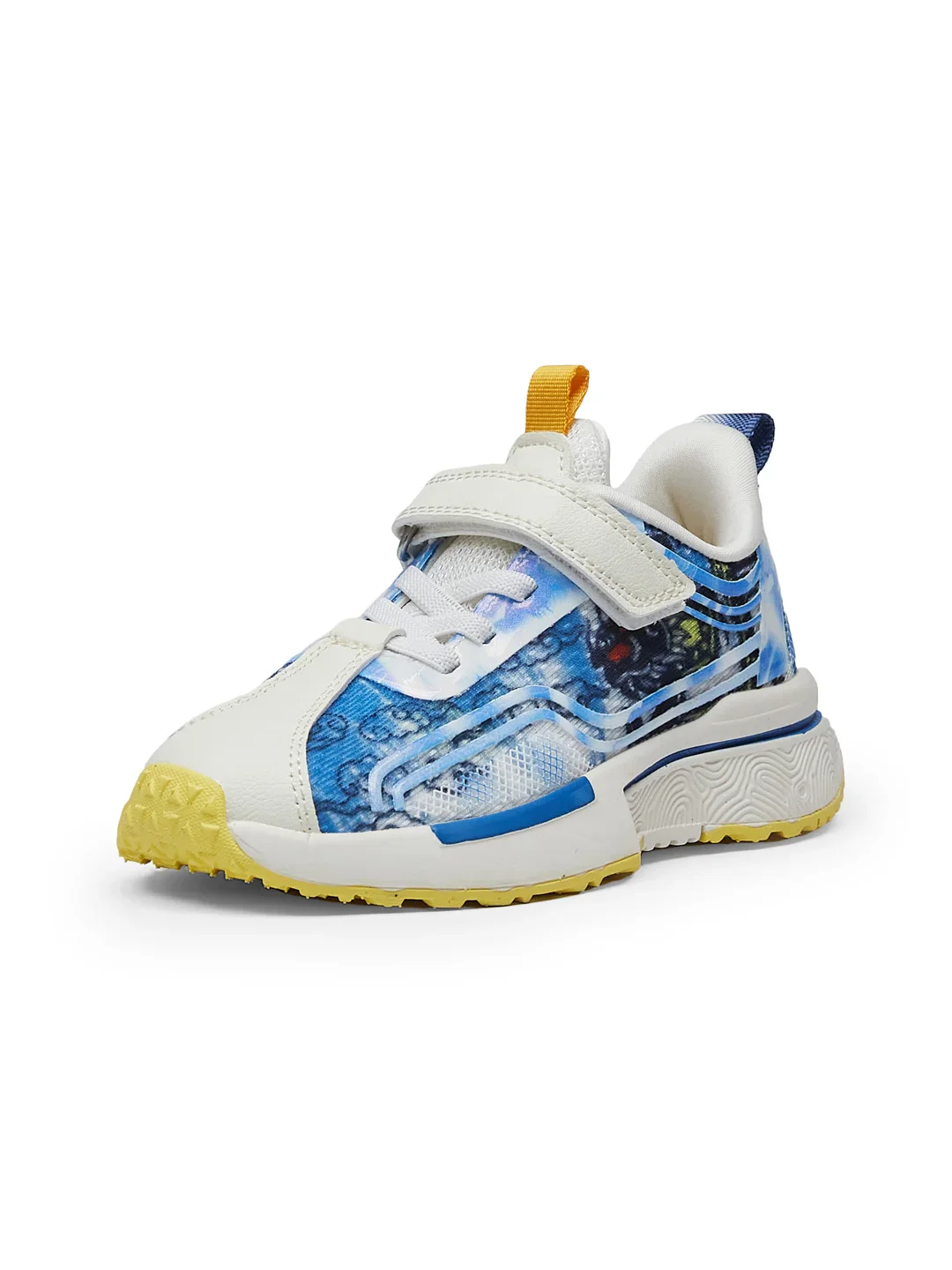 CD-107-KIDS White Kids Sneakers - Image 6