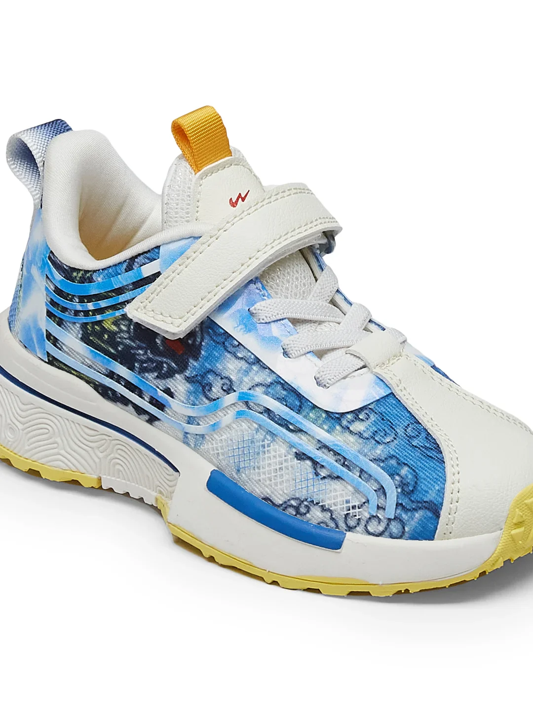 CD-107-KIDS White Kids Sneakers - Image 7