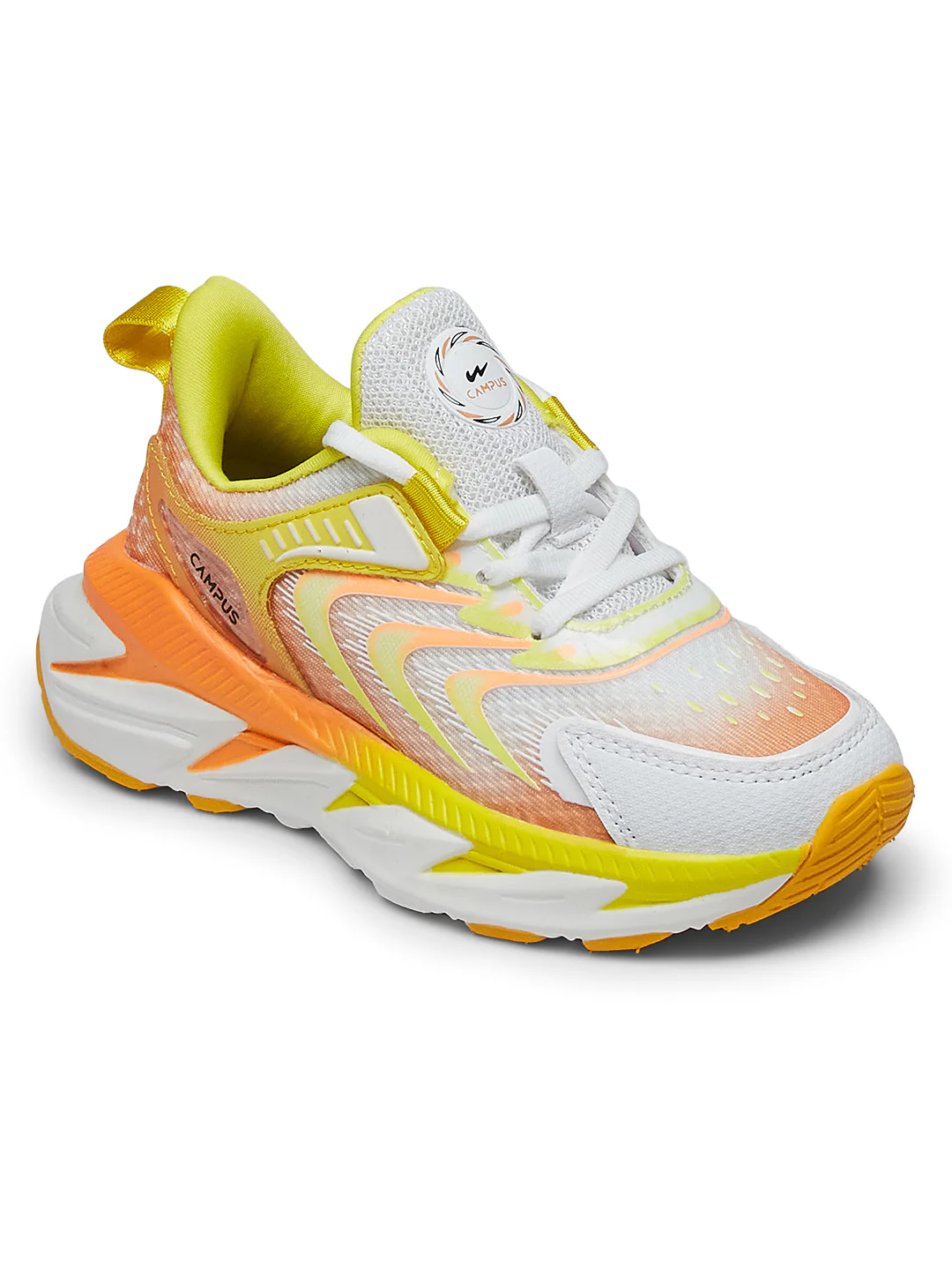 CD-109-KIDS Orange Kids Sneakers - Image 3